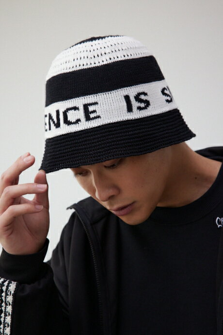 ロゴニットバケットハット / AZUL BY MOUSSY/アズール バイ マウジー/メンズ/ファッション小物 帽子【MARKDOWN】