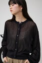リネンライクコンパクトカーディガン / AZUL BY MOUSSY/アズール バイ マウジー/レディース/トップス カーディガン【MARKDOWN】