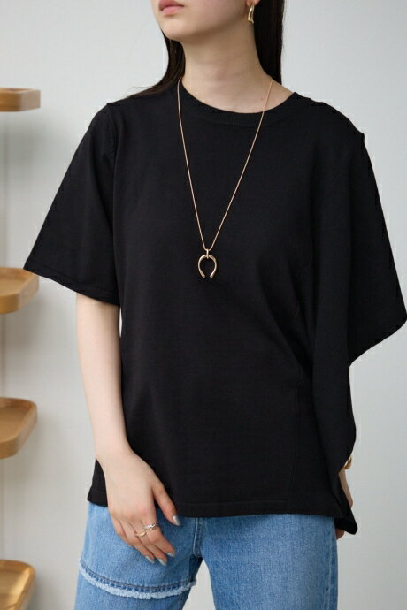 サイドラッフルニットトップス / AZUL BY MOUSSY/アズール バイ マウジー/レディース/トップス ニット【MARKDOWN】