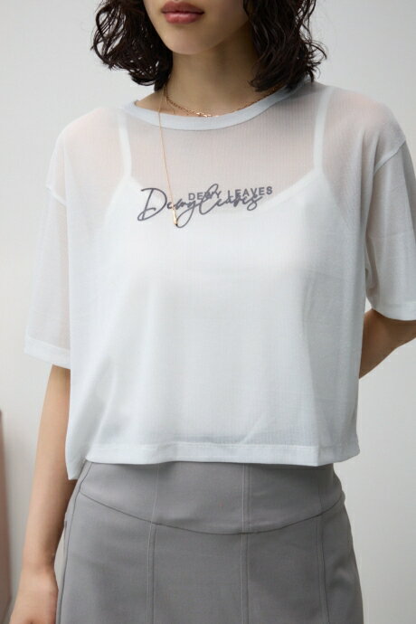 シアーロゴTEE / AZUL BY MOUSSY/アズール バイ マウジー/レディース/トップス カットソー【MARKDOWN】のサムネイル