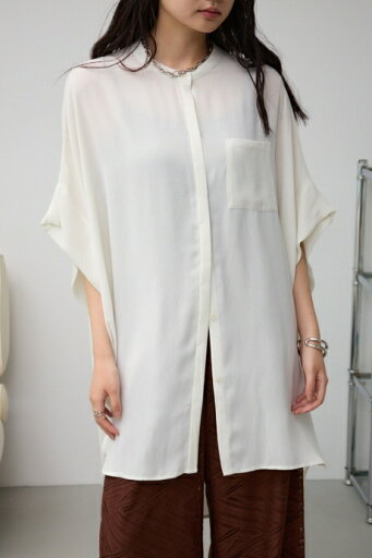 ポンチョ型楊柳シャツ / AZUL BY MOUSSY/アズール バイ マウジー/レディース/トップス シャツ ブラウス【MARKDOWN】 ポンチョ型楊柳シャツ / AZUL BY MOUSSY/アズール バイ マウジー/レディース/トップス シャツ ブラウス【MARKDOWN】
