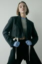 【PLUS】パターンクロップドジャケット / AZUL BY MOUSSY/アズール バイ マウジー/レディース/アウター ジャケット ブランド AZUL PLUS【MARKDOWN】