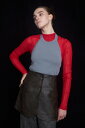 【PLUS】ホルターネックレイヤードセットニット / AZUL BY MOUSSY/アズール バイ マウジー/レディース/トップス ニット ブランド AZUL PLUS【MARKDOWN】