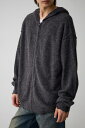 ダメージニットフーディー / AZUL BY MOUSSY/アズール バイ マウジー/メンズ/トップス パーカー【MARKDOWN】