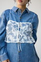 シアーレースビスチェ / AZUL BY MOUSSY/アズール バイ マウジー/レディース/トップス キャミソール【MARKDOWN】