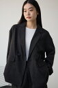 ポリエステルリネンミックスダブルジャケット / AZUL BY MOUSSY/アズール バイ マウジー/レディース/アウター ジャケット【MARKDOWN】