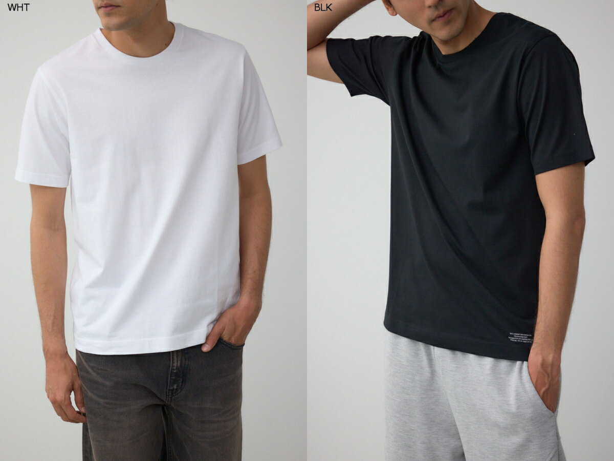 AZコットンクルーネックTシャツ / AZUL BY MOUSSY/アズール バイ マウジー/メンズ/トップス カットソー【MARKDOWN】