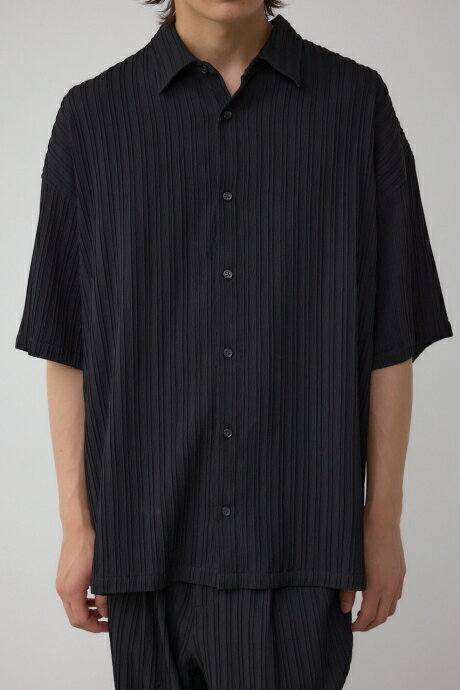 タック楊柳リラックスシャツ / AZUL B