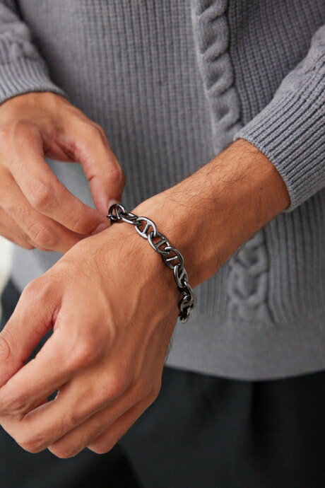 ANCHOR CHAIN BRACELET / AZUL BY MOUSSY/アズー
