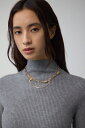 ランダムツイストチェーンネックレス / AZUL BY MOUSSY/アズール バイ マウジー/レディース/アクセサリー ネックレス