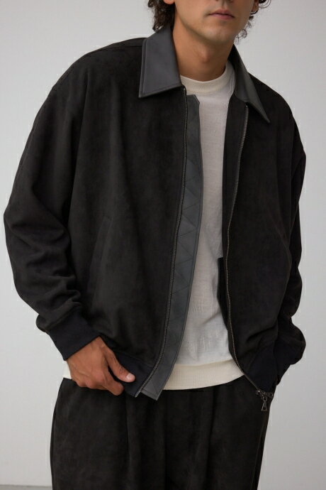 【窪塚洋介さん着用アイテム】フェイクスエードブルゾン / AZUL BY MOUSSY/アズール バイ マウジー/メンズ/アウター ブルゾン