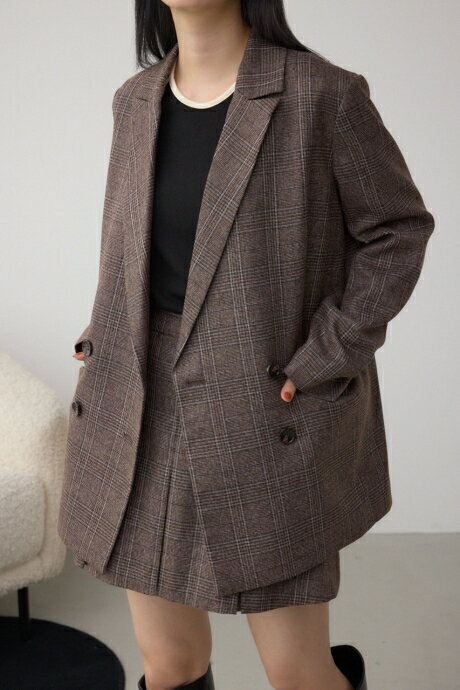 素材アソートテーラードジャケット / AZUL BY MOUSSY/アズール バイ マウジー/レディース/アウター ジャケットのサムネイル