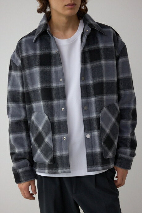 裏ボアCPOシャツブルゾン / AZUL BY MOUSSY/アズール バイ マウジー/メンズ/アウター ジャケット