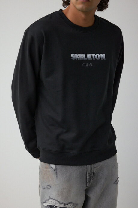 ブラシ刺繍スウェットトップス / AZU