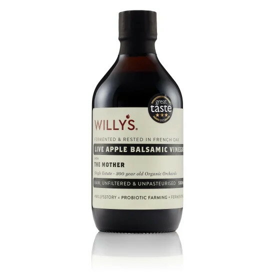 【バルサミコ酢】オーガニックアップルバルサミックヴィネガーWilly's ACV