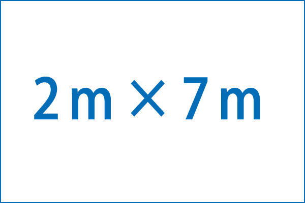 36本ゴルフネット　2M×7M （グリーン） その1