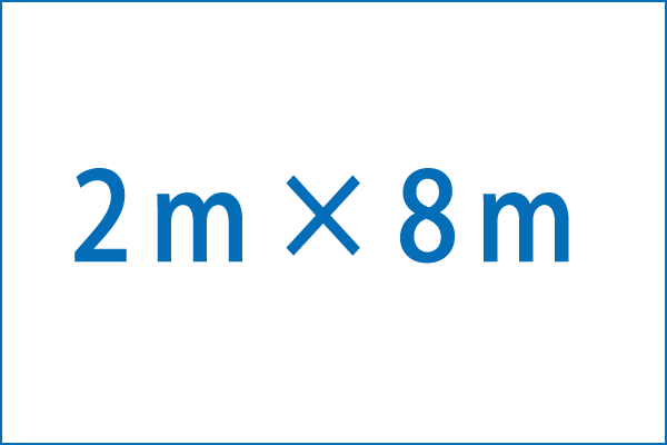 36本ゴルフネット　2M×8M （グリーン）