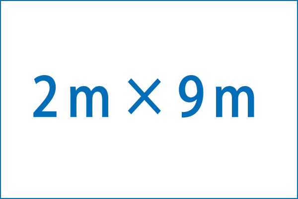 36本ゴルフネット　2M×9M （グリーン）