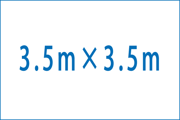 36本ゴルフネット　3.5M×3.5M （グリーン） その1