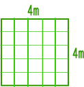 60本野球目防球ネット4M×4M （グリーン）