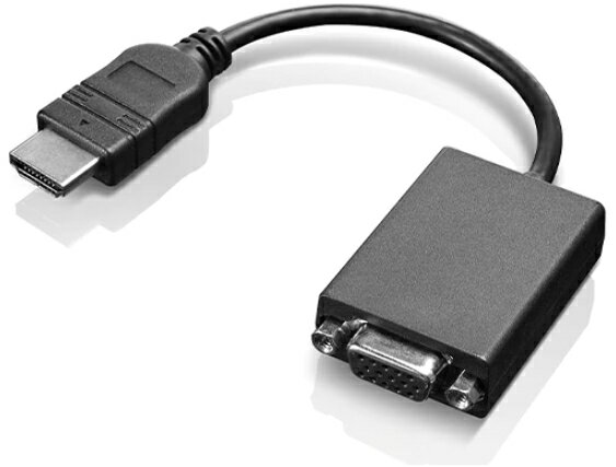 【中古】NEC純正VGA変換アダプター PC-VP-BK07 HDMI to VGA モニターアダプター←他社の 0B47069などと互換可能