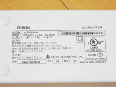 šEPSON ץ ACŸץ ADP-90JH A 12V / 7.5A) ST100