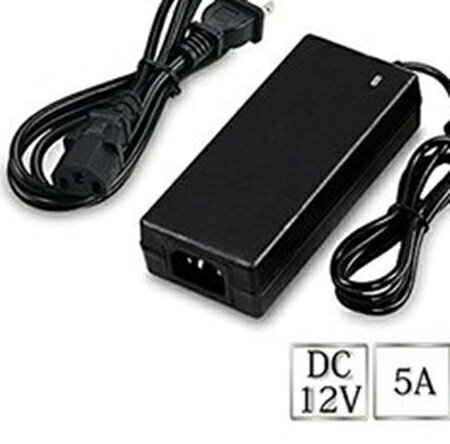 【代替電源】12V5A多目的高互換汎用ACアダプター 12V 5A 60W AC DC電源アダプター AC 100-240V DC 12V 変圧器 電源コンバーター LEDドライバー DC12V LEDストリップライト ワイヤレスルーター …