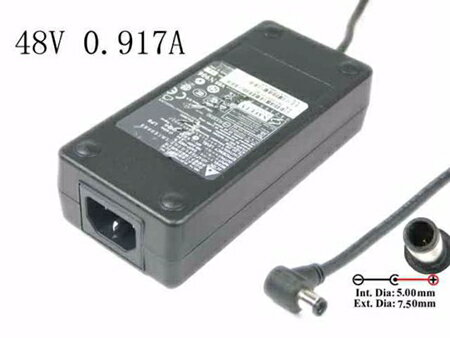 44W(48V,0.917A) CISCO シスコ IP 電話用 CP-PWR-CUBE-4 8811 8841 8851 8861 8961 9951 9971 341-0330-01 ZF120A-4801000 EADP-48EB B/DCサイズ：約7.5mmx5.0mm大ピンタイプ←要確認！