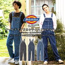 【6h限定5%OFFクーポン★6/25】ディッキーズ Dickies サロペット オーバーオール つなぎ ストレッチ ストレスフリー ウォバッシュストライプ 作業服 作業着 おしゃれ メンズ レディース アウトドア カジュアル 農作業 農業 酪農 整備 工場 ガーデニング D-699