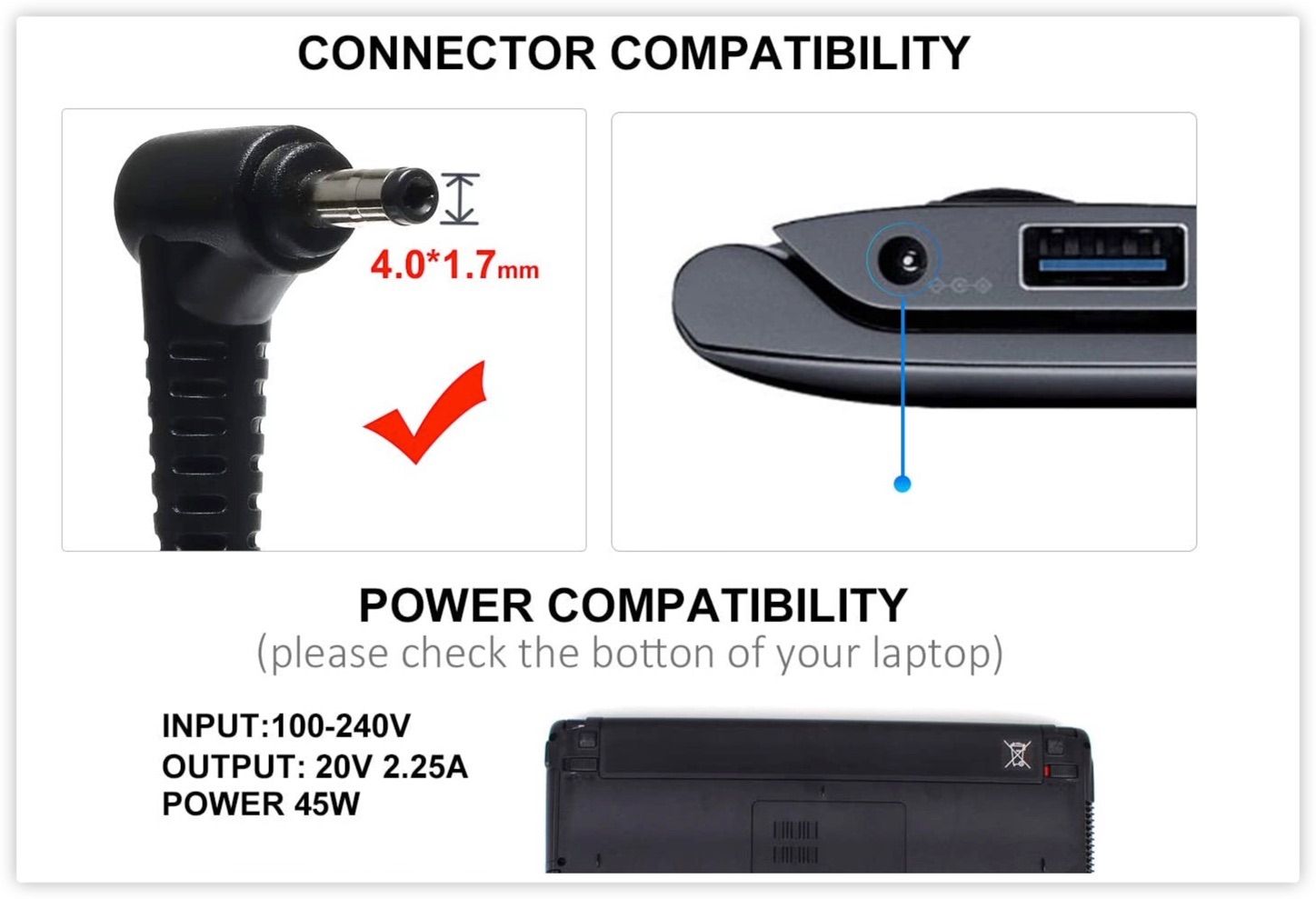 中古 純正 Lenovo レノボ 45W 20...の紹介画像2
