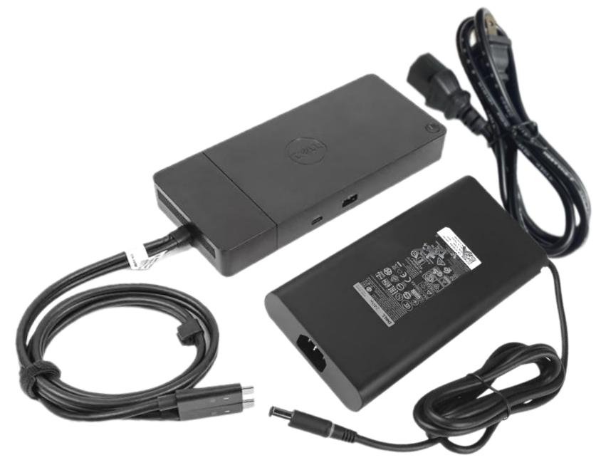 中古 Dell Performance Dock WD19DCS K20A001ドッキングステーション 240W電源アダプター付き USB Type-C対応 PSE認証