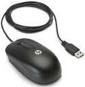 \6/22-27 限定★ポイント最大20倍!!/新品 HP 純正 【各社共用】USB 3ボタン 光学式マウス 3ボタン ケーブル 有線 ブラック/ノートパソコン用/デスクトップパソコン用 P/N: 672652-001