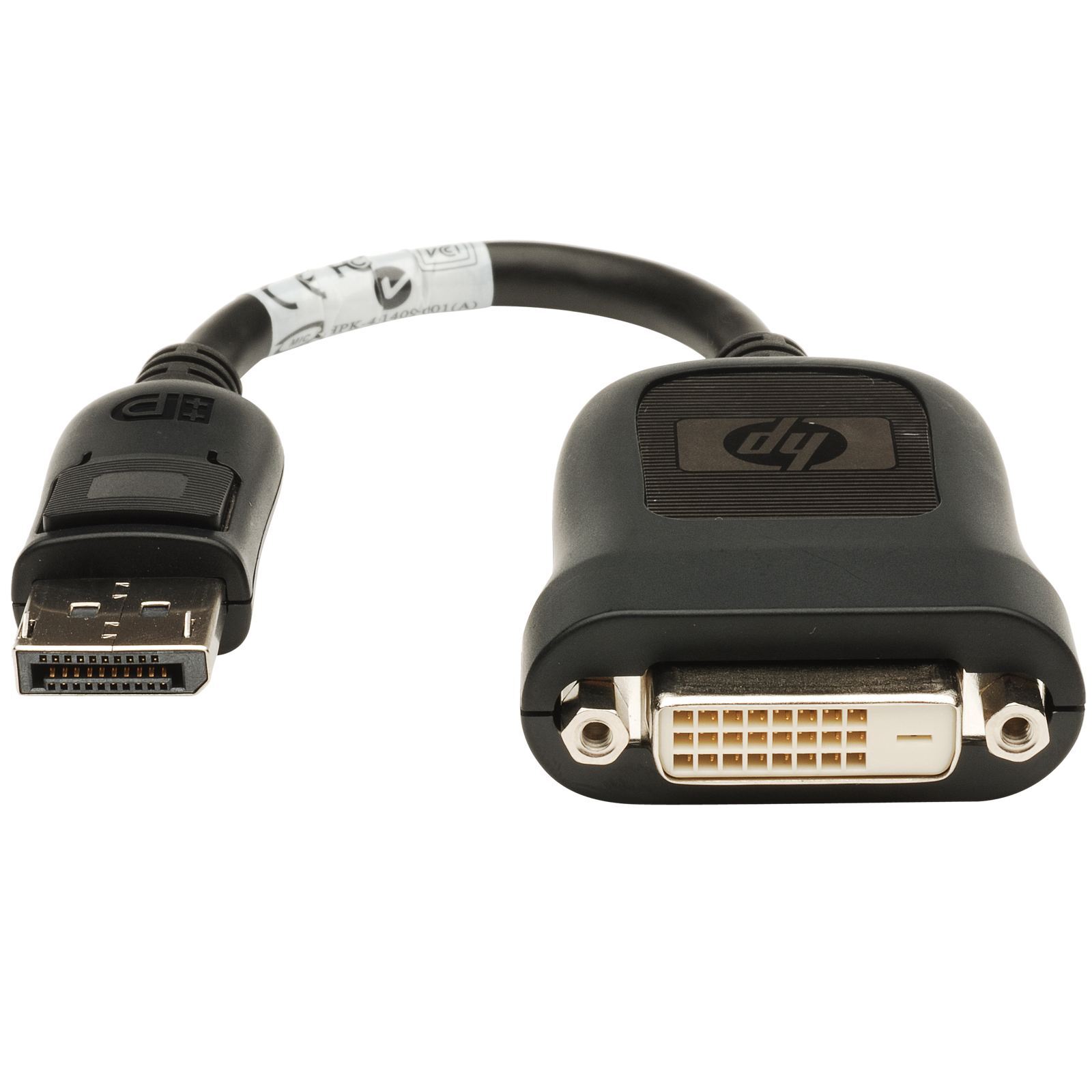 ヒューレット パッカード ディスプレイポートHP DisplayPort to DVI-D Cable Adapter 481409-002 変換アダプター モニターアダプター