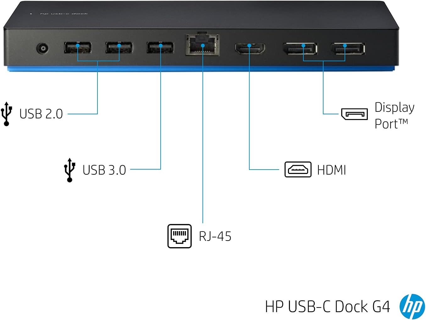 ��� HP USB-C Dock G4�ɥå��󥰥��ơ��� HSTNH-U601 ���ΤΤߡ�AC̵�� Chromebook 14 G5��Elitebook 830 G5��840 G5�ʤ��б� PSEǧ��
