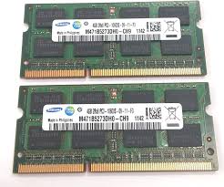 新品 サムソン/samsung 4GBx2枚組み 合計8GB DDR3 204pin PC3-10600S DDR3-SDRAM S.O.DIMM 両面チップ 両面実装 (2Rx8) ノートパソコン用メモリ 相性の良い バルク品