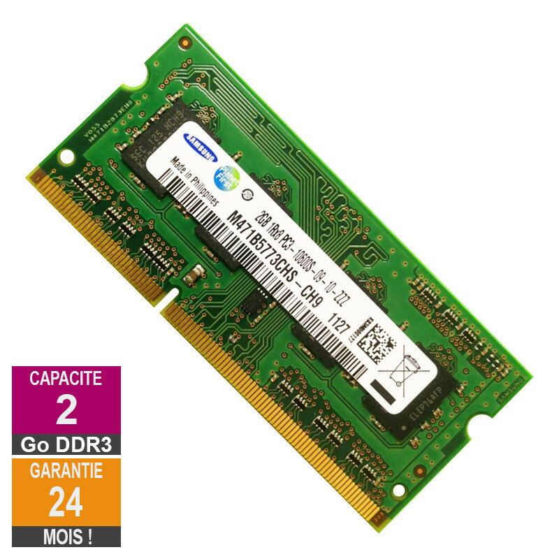 新品 SAMSUNG PC3-10600S (DDR3-1333) 2GB SO-DIMM 204pin バルク ノートパソコン用メモリ