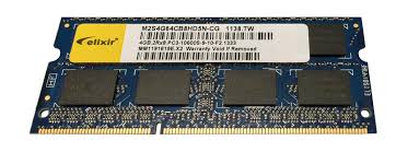 中古 CFD販売 elixir PC3-10600S (DDR3-1333) 4GB PC3-10600S-9-10-F2 SO-DIMM 204pin ノートパソコン用メモリ