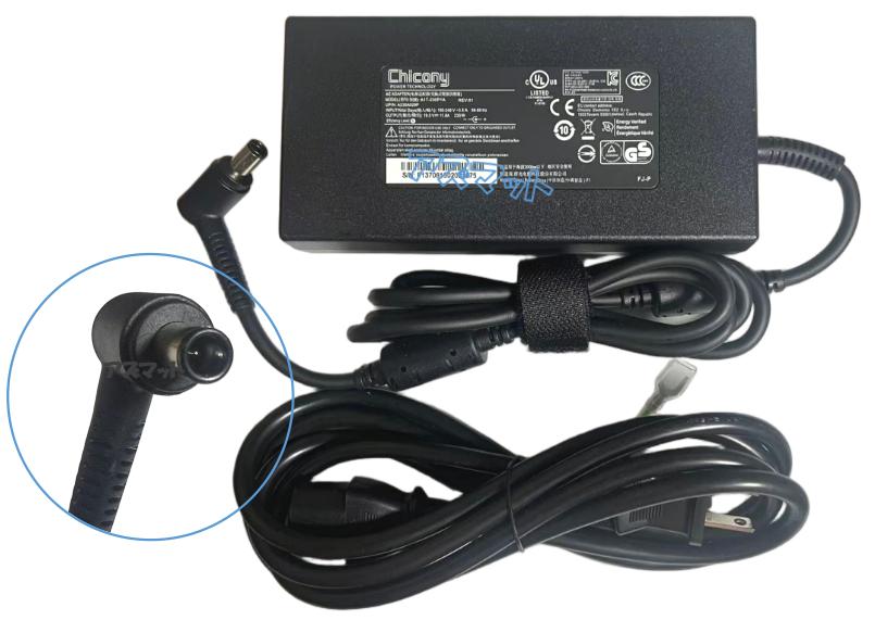 ＼6/4-11限定★P6倍／新品 Chicony チコニー A17-230P1A A230A029P 19.5V11.8A 230W 電源アダプター DCコネクタ: 外径7.4mmФ内径5.0mmФ AERO 15-X9-RT5P 15 HYRICAN STRIKER 1579 Msi GE63VR 7RF, GE73VR 7RFRAIDER-244SG, Msi GE75 RAIDER 8RF-049, FMV-AC509 PSE認証