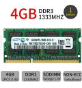中古 サムソン/samsung 純正 4GB DDR3 204pin PC3-10600S-09-11-F3（PC3-10600S-09-10-F2) DDR3-SDRAM S.O.DIMM 両面チップ ノートパソコン用メモリ 相性が良い