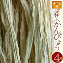 【送料無料】乾燥野菜　国産　超極太かんぴょう　45g×4個（無添加）＊北海道・農家の手づくり　干し野菜＊　ドライフード　干し夕顔 その1