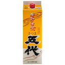 さつま五代 25度 1800ml 紙パック