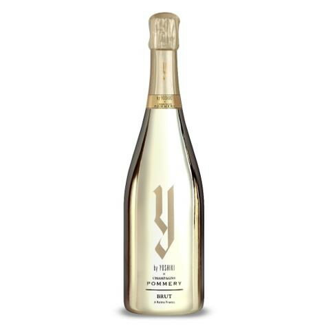 【送料無料（北海道・沖縄は別途）！】Y by YOSHIKI x CHAMPAGNE POMEERY Brut 750ml / ヨシキ シャンパン ポメリー フランスワイン 泡 シャンパーニュ ワイ バイ ヨシキ ワイバイヨシキ（クール代別途要）