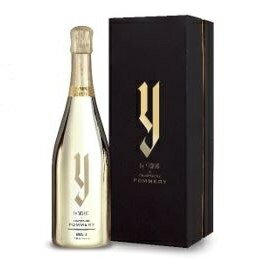 【送料無料（北海道・沖縄は別途）！】Y by YOSHIKI x CHAMPAGNE POMEERY Brut 750ml ギフトボックス入り/ ヨシキ シャンパン ポメリー フランスワイン 泡 シャンパーニュ プレゼント 贈答（クール代別途要）