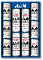 ご贈答に！アサヒ スーパードライ 缶ビールセット AS-DN / お中元 御中元 お歳暮 御歳暮 お年賀 御年賀 御祝 御礼 内祝 父の日 ギフト