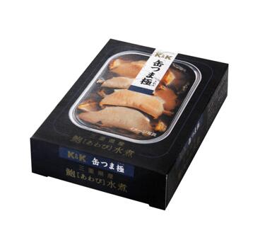 【おとりよせ品】K＆K 缶つま極 三重県産 鮑 あわび 水煮 105g 缶詰 / カンヅメ 肴 おつまみ おかず アワビ きわみ マツコの知らない世界