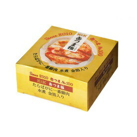 【おとりよせ品】K＆K 缶つま極 たらばがに 一番脚肉水煮 金箔入り 85g 缶詰 / カンヅメ 肴 おつまみ おかず たらばがに かに カニ きわみ マツコの知らない世界