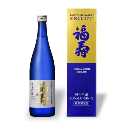 福寿 純米吟醸 山田錦 720ml/日本酒/専用ギフトボック