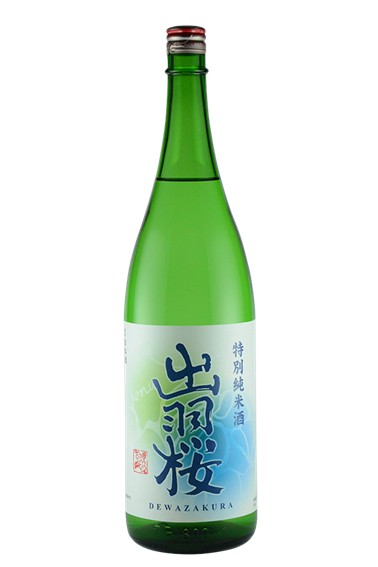 出羽桜 特別純米酒 honu(ホヌ) 1800ml/日本酒 清酒 山形県 1800ml でわざくら ホヌ 季節限定