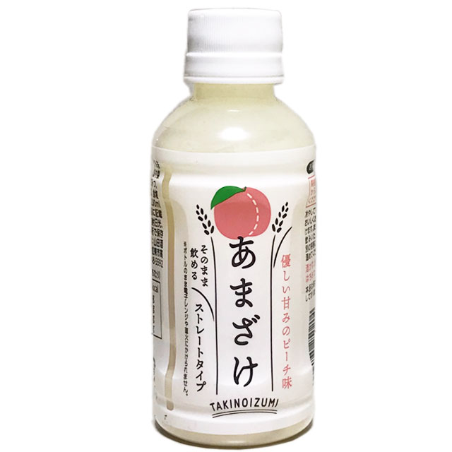 瀧の泉（たきのいずみ） あまざけピーチ200ml ペットボトル 20本入り/甘酒/酒粕/あま酒/もも/モモ/1ケース/フルーツ甘酒/山田酒造食品/飲む点滴