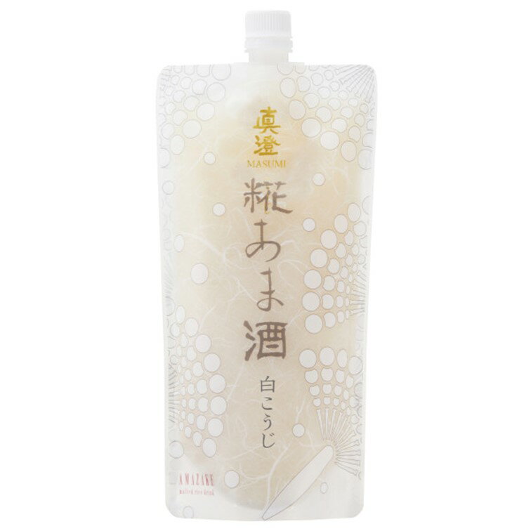 【クール発送】【夏季限定！】真澄 白こうじあま酒 500g　こうじ/白糀/季節限定/夏季/宮坂醸造/真澄/長野県/諏訪郡/富士見町/日本酒/甘酒/あまざけ